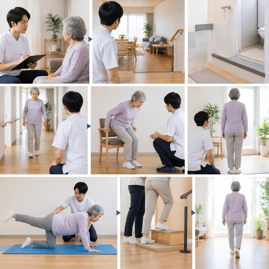 歩く・立つ・動くを、その人のペースに合わせて