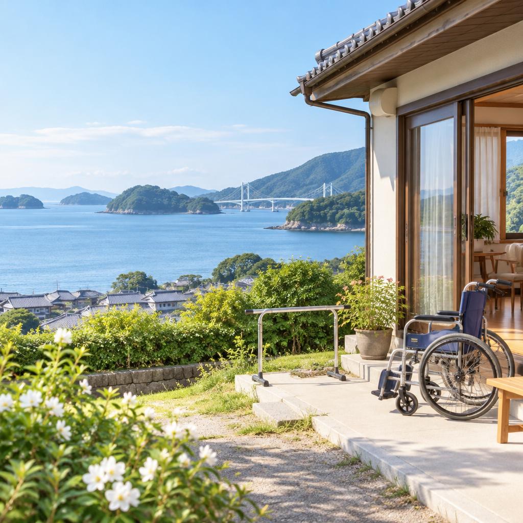 周防大島町で、住み慣れたわが家の安心を。訪問看護とリハビリで、毎日の「できる」を支えます。