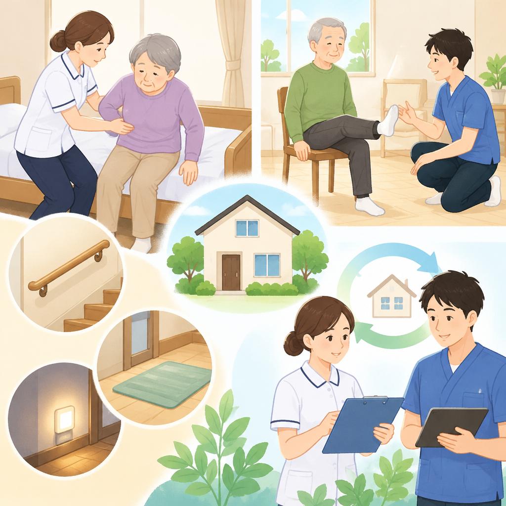 ご本人だけでなく、ご家族の不安や介助の悩みにも寄り添います
