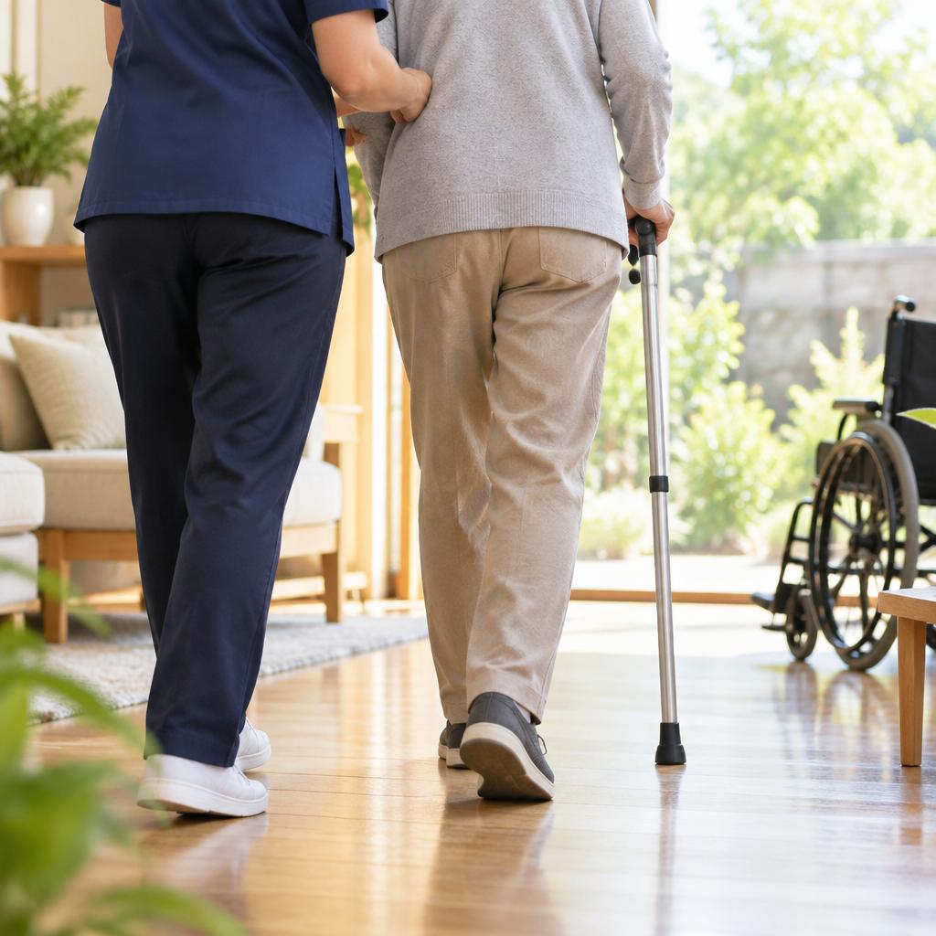 歩く力と、住み慣れた暮らしを支える。脊髄小脳変性症の方へ、専門職が寄り添う訪問看護と歩行支援