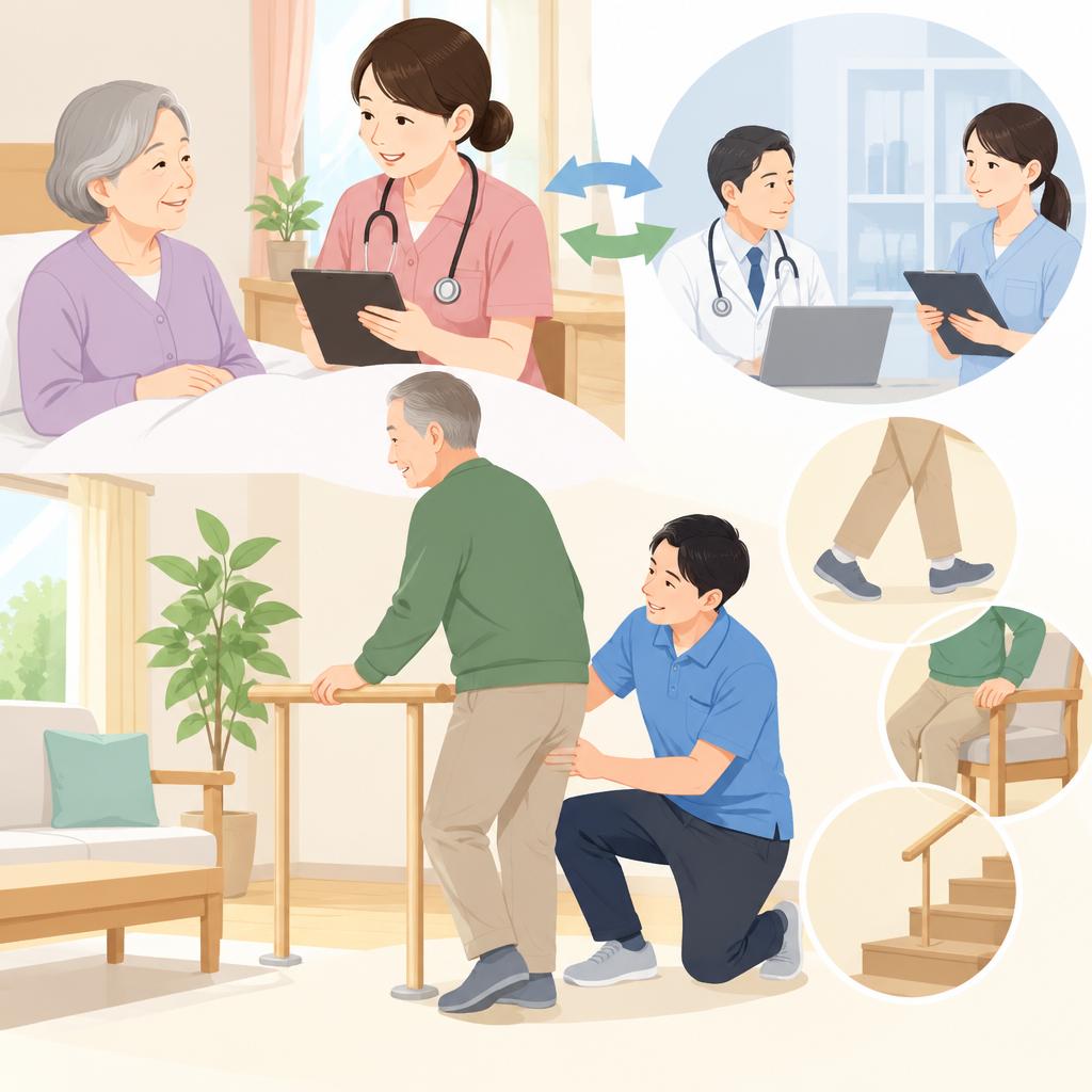 「今できる動き」を大切に。看護師と理学療法士が連携する支援
