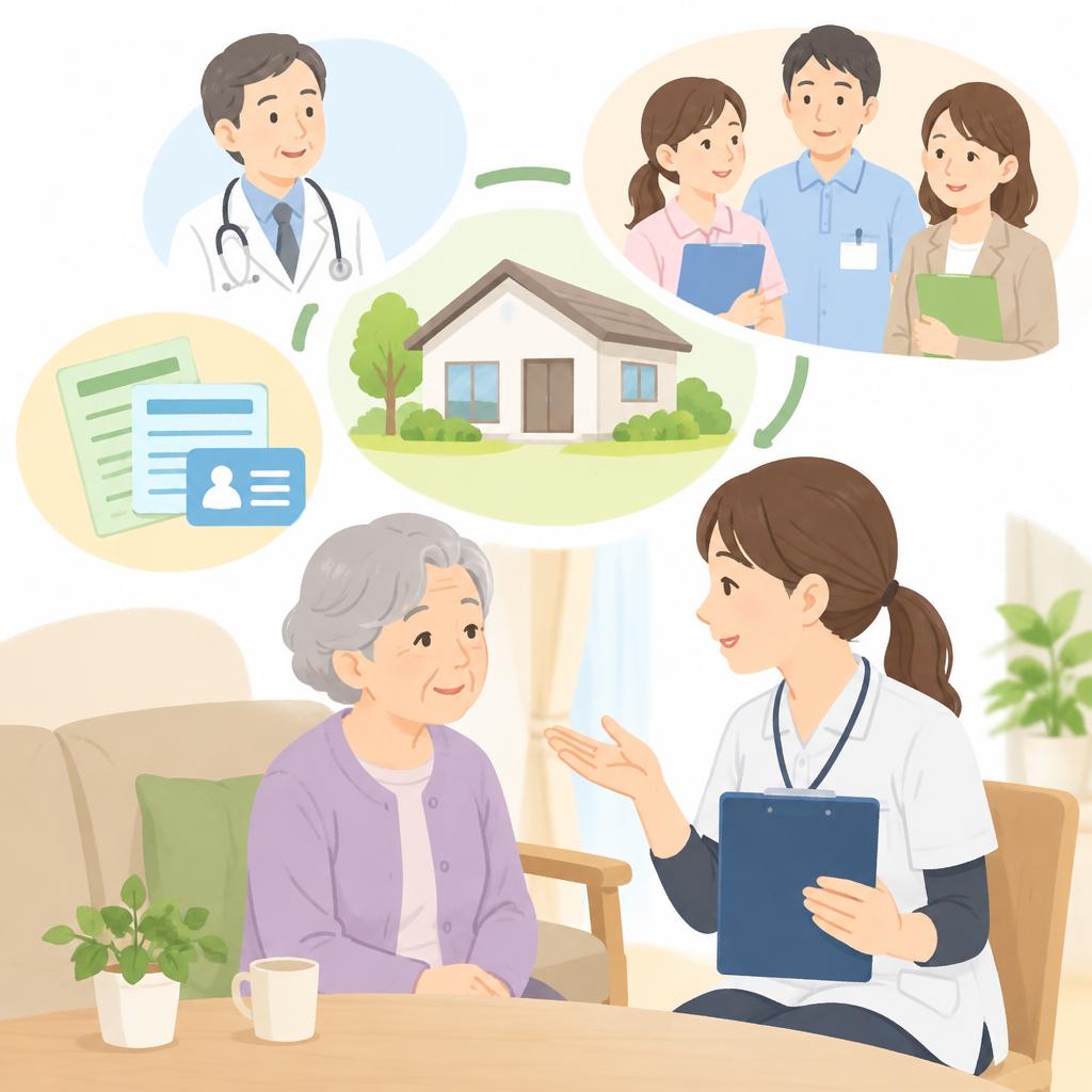 ご家族だけで抱え込まないために。相談から利用まで