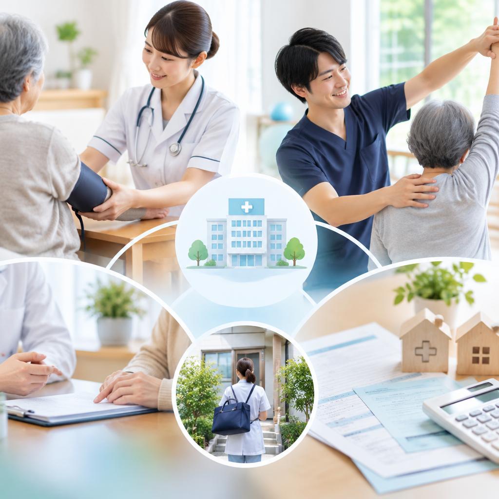 看護とリハビリ、地域の医療連携で在宅生活を支援