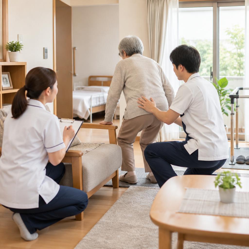 専門職がご自宅へ。体の状態に合わせた訪問看護リハビリ