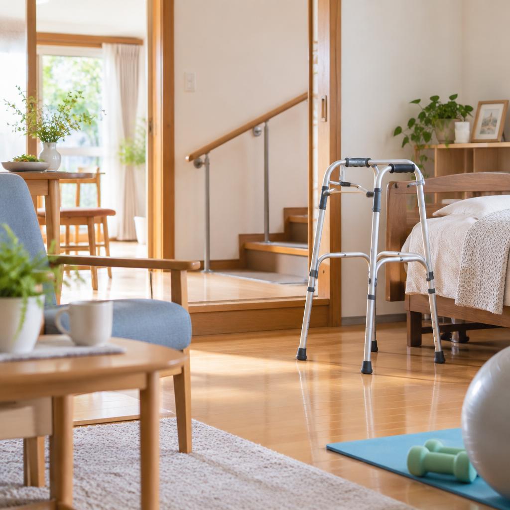 腰椎圧迫骨折後の「自宅での暮らし」を、訪問リハビリで支えます。看護とリハビリが連携する訪問看護リハビリステーションぽぴぃにご相談ください。