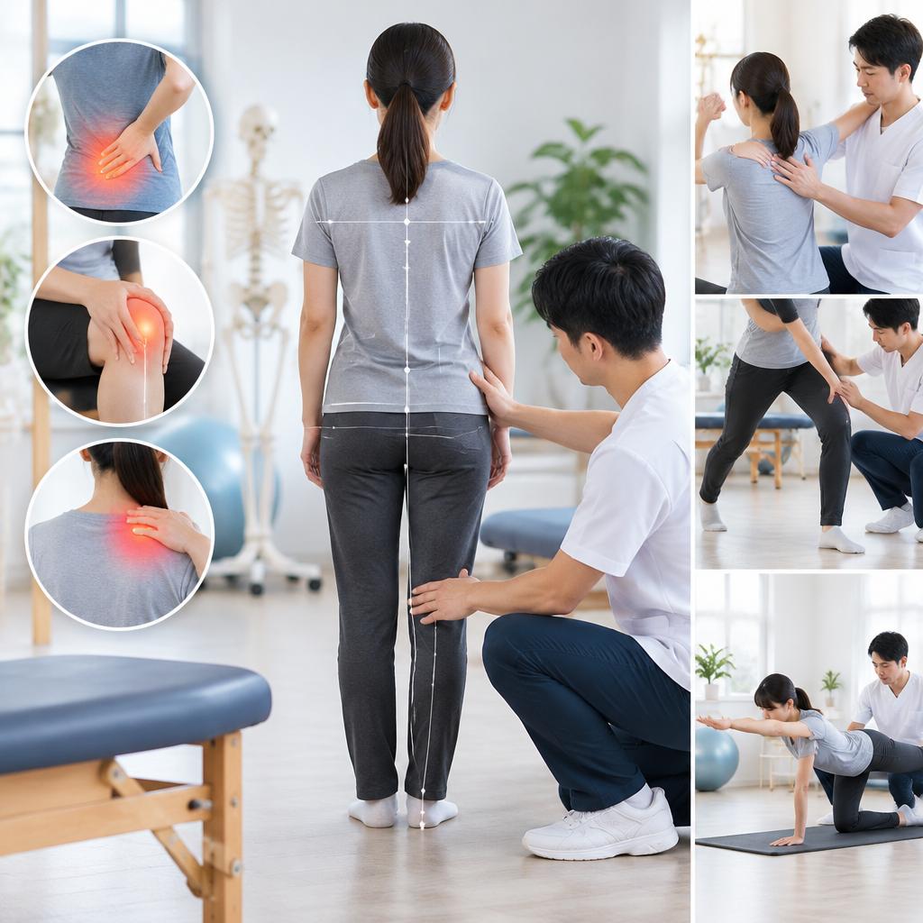 痛む場所だけで終わらせない。体の動きから原因を見つめる整体