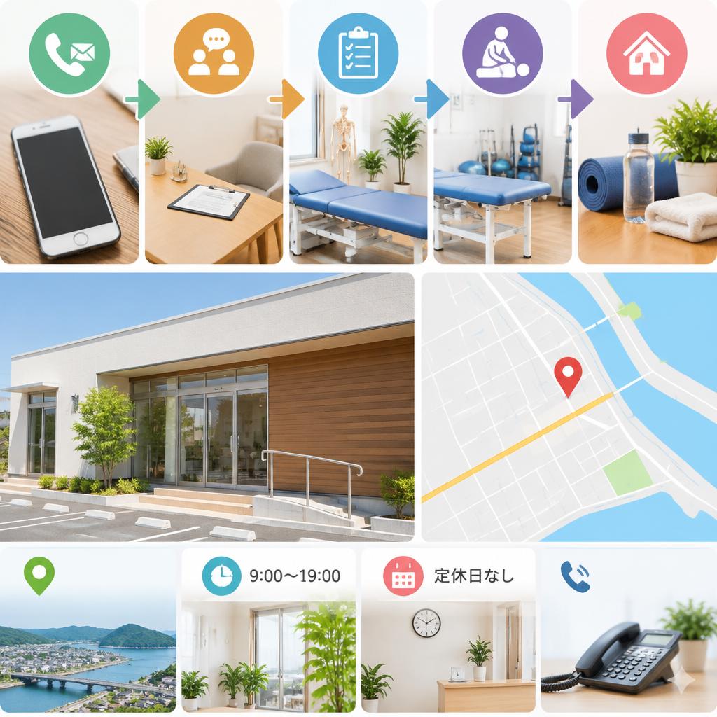 田布施町から柳井市のME RIGHTへ。通院・相談の流れ